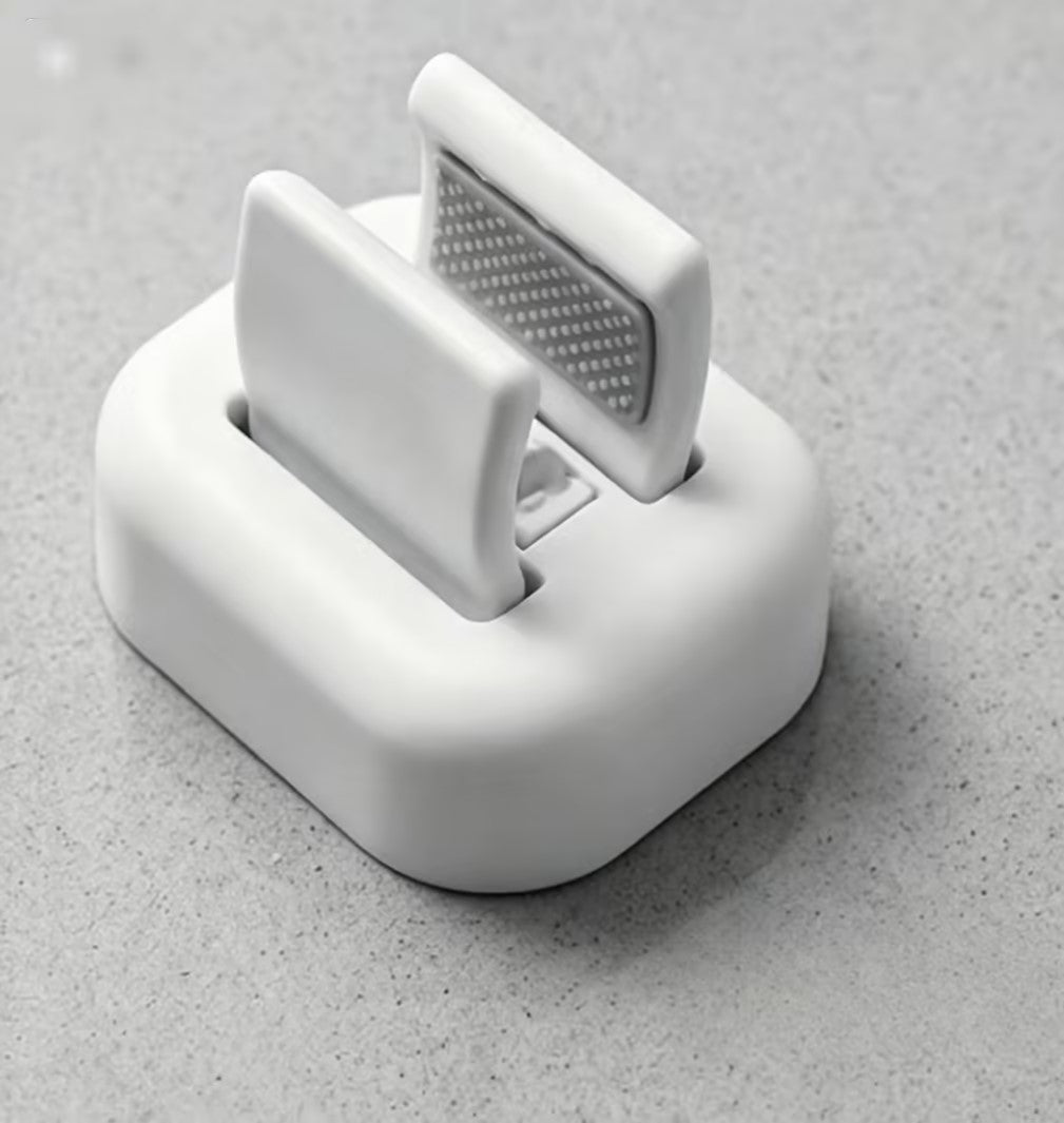 No-Drill Electric Toothbrush Wall Holder